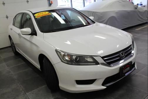 White Orchid Pearl 2015 Honda Accord LX