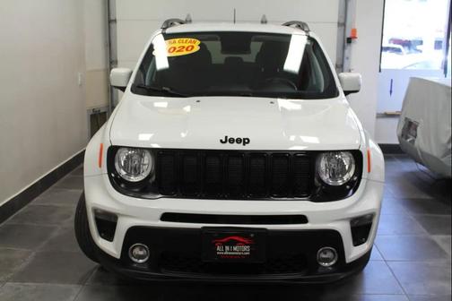 Alpine White Clearcoat 2020 Jeep Renegade Altitude