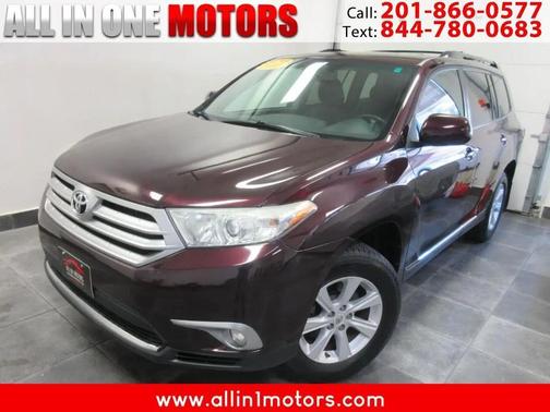 Sizzling Crimson Mica 2011 Toyota Highlander SE