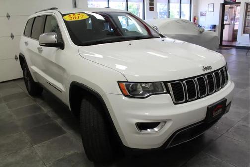 Bright White Clearcoat 2017 Jeep Grand Cherokee Limited