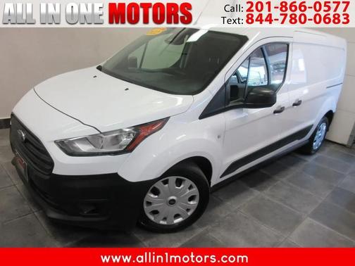 Frozen White 2022 Ford Transit Connect XL Cargo Van