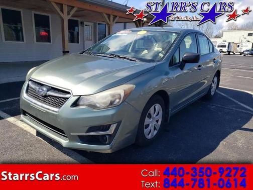 Green 2015 Subaru Impreza 2.0i