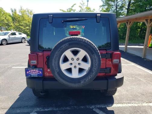 Burgundy 2013 Jeep Wrangler Sport