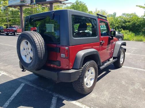 Burgundy 2013 Jeep Wrangler Sport