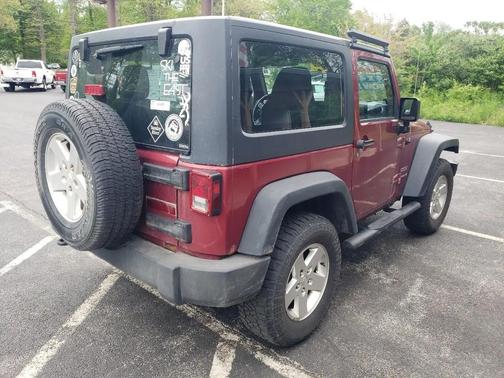 Burgundy 2013 Jeep Wrangler Sport