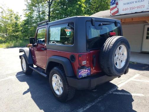 Burgundy 2013 Jeep Wrangler Sport