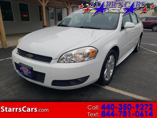 White 2011 Chevrolet Impala LT