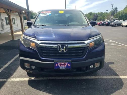 Blue 2017 Honda Ridgeline RTS