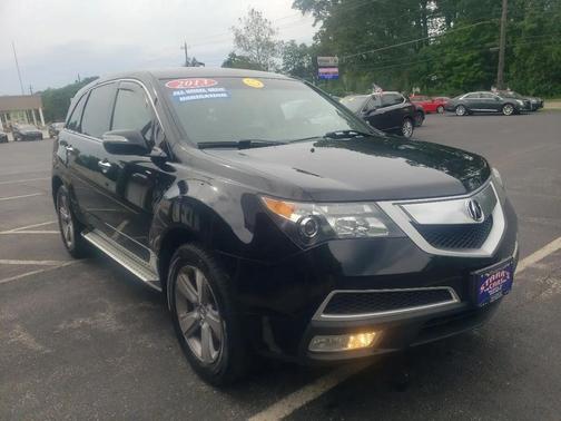 Black 2013 Acura MDX 3.7L Technology
