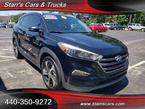 Ash Black 2016 Hyundai TUCSON Limited