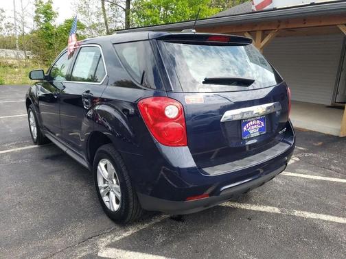 Blue 2015 Chevrolet Equinox LS