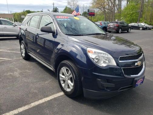 Blue 2015 Chevrolet Equinox LS