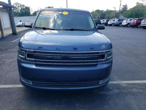 Blue 2018 Ford Flex Limited w/EcoBoost