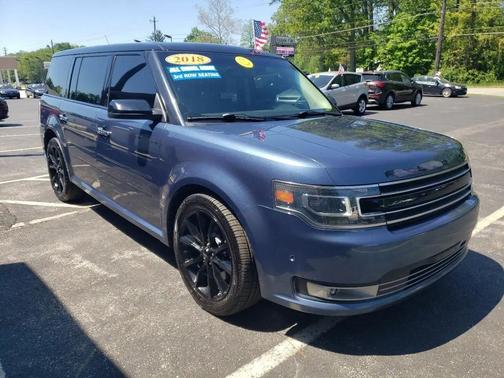 Blue 2018 Ford Flex Limited w/EcoBoost
