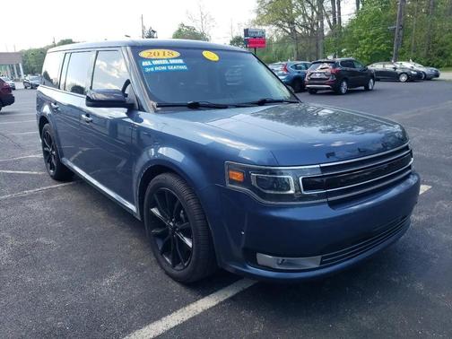 Blue 2018 Ford Flex Limited w/EcoBoost