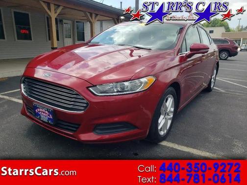 Maroon 2016 Ford Fusion SE