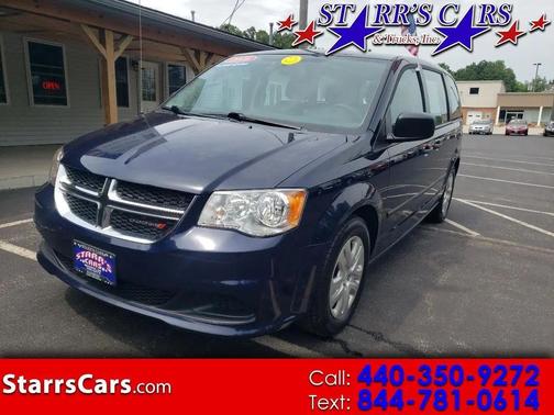 Blue 2016 Dodge Grand Caravan AVP/SE