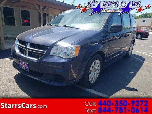 Blue 2016 Dodge Grand Caravan AVP/SE