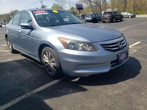 Blue 2011 Honda Accord EX-L
