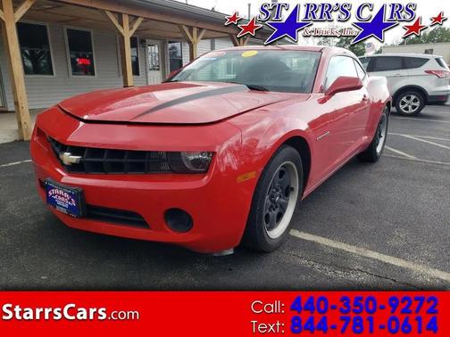 Red 2012 Chevrolet Camaro 2LS