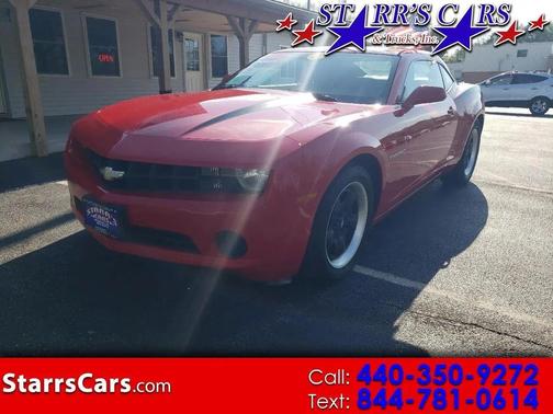 Red 2012 Chevrolet Camaro 2LS