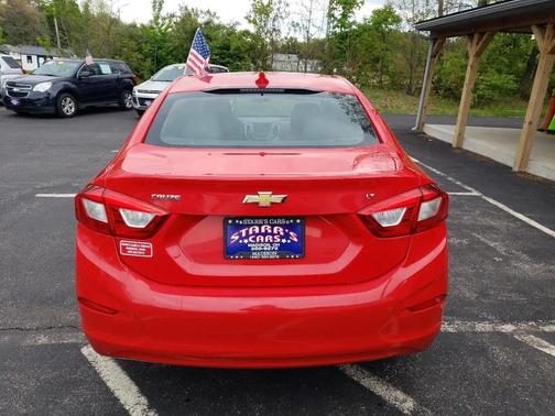 Red 2016 Chevrolet Cruze LT Auto