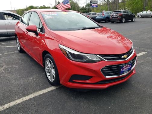Red 2016 Chevrolet Cruze LT Auto
