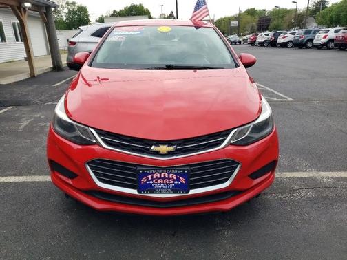 Red 2016 Chevrolet Cruze LT Auto