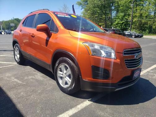 Orange 2015 Chevrolet Trax LT