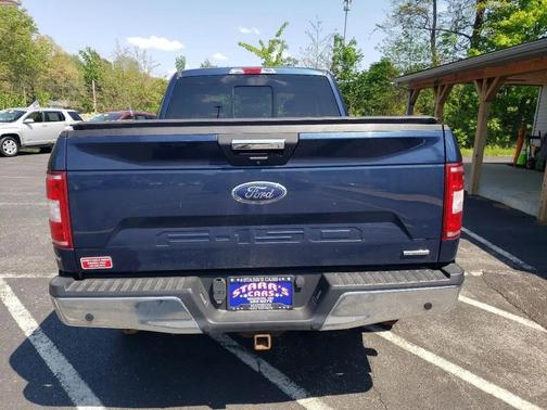Blue 2018 Ford F-150 XLT