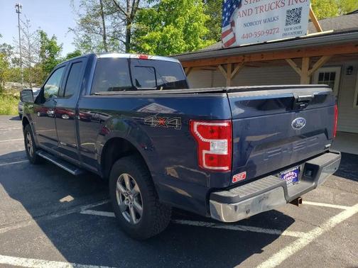 Blue 2018 Ford F-150 XLT