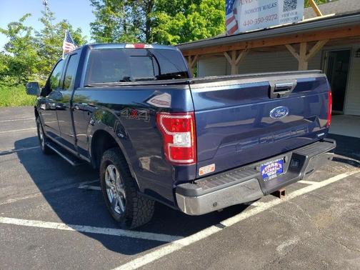Blue 2018 Ford F-150 XLT
