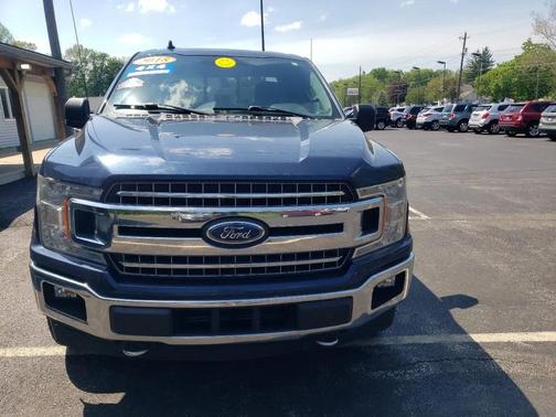 Blue 2018 Ford F-150 XLT