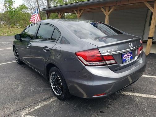 Gray 2013 Honda Civic LX