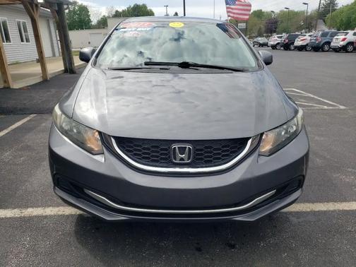 Gray 2013 Honda Civic LX