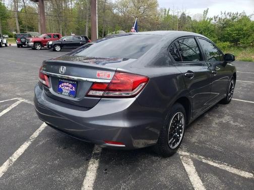 Gray 2013 Honda Civic LX