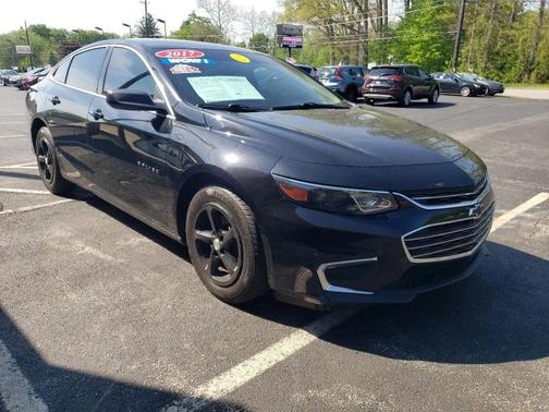 Black 2017 Chevrolet Malibu 1LS