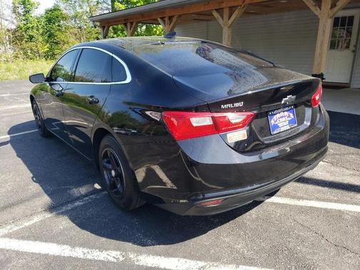 Black 2017 Chevrolet Malibu 1LS