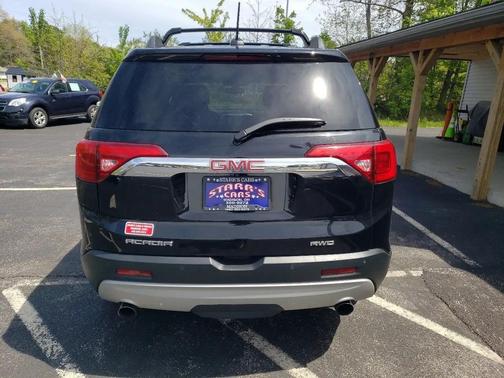 Black 2018 GMC Acadia SLT-1