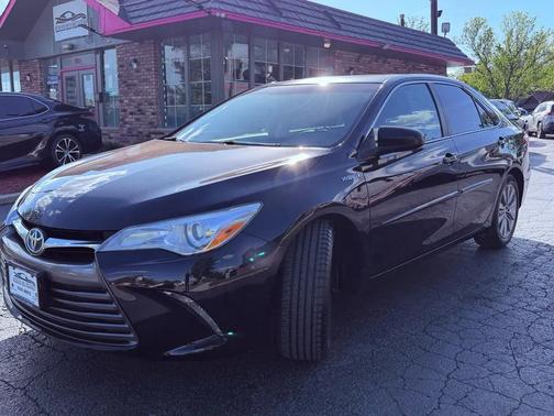 Attitude Black 2015 Toyota Camry Hybrid XLE
