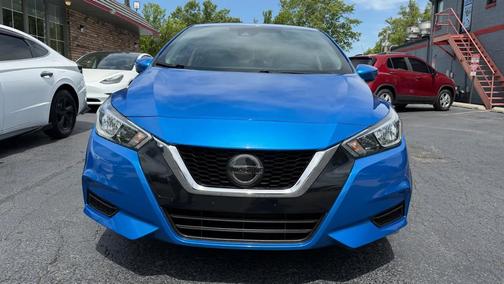 Electric Blue Metallic 2020 Nissan Versa 1.6 SV
