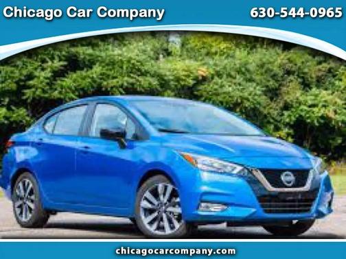 Electric Blue Metallic 2020 Nissan Versa 1.6 SV