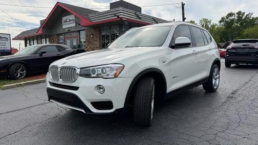 Pearl White 2017 BMW X3 sDrive28i