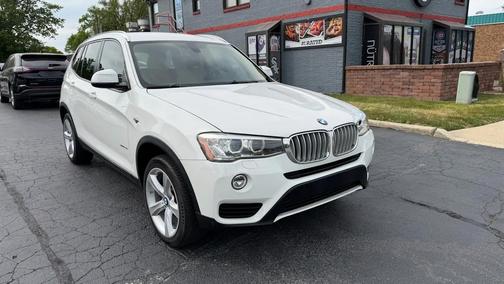 Pearl White 2017 BMW X3 sDrive28i