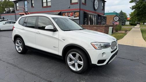 Pearl White 2017 BMW X3 sDrive28i