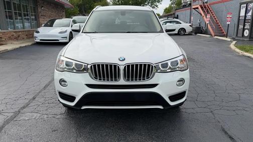 Pearl White 2017 BMW X3 sDrive28i