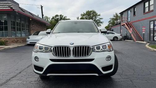 Pearl White 2017 BMW X3 sDrive28i