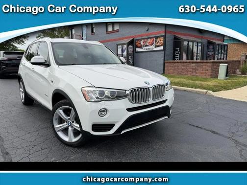 Pearl White 2017 BMW X3 sDrive28i