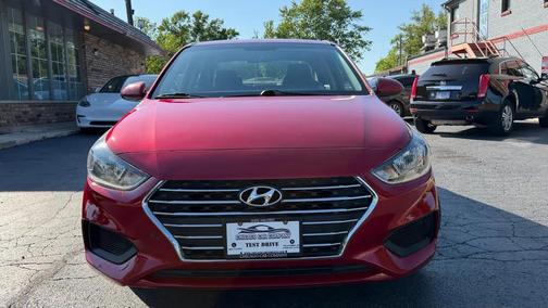 Pomegranate Red 2020 Hyundai Accent SE
