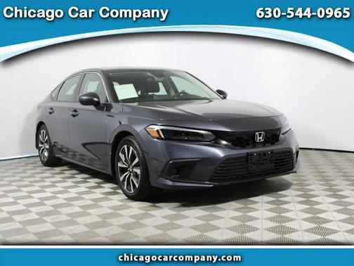 Gray 2022 Honda Civic Sport